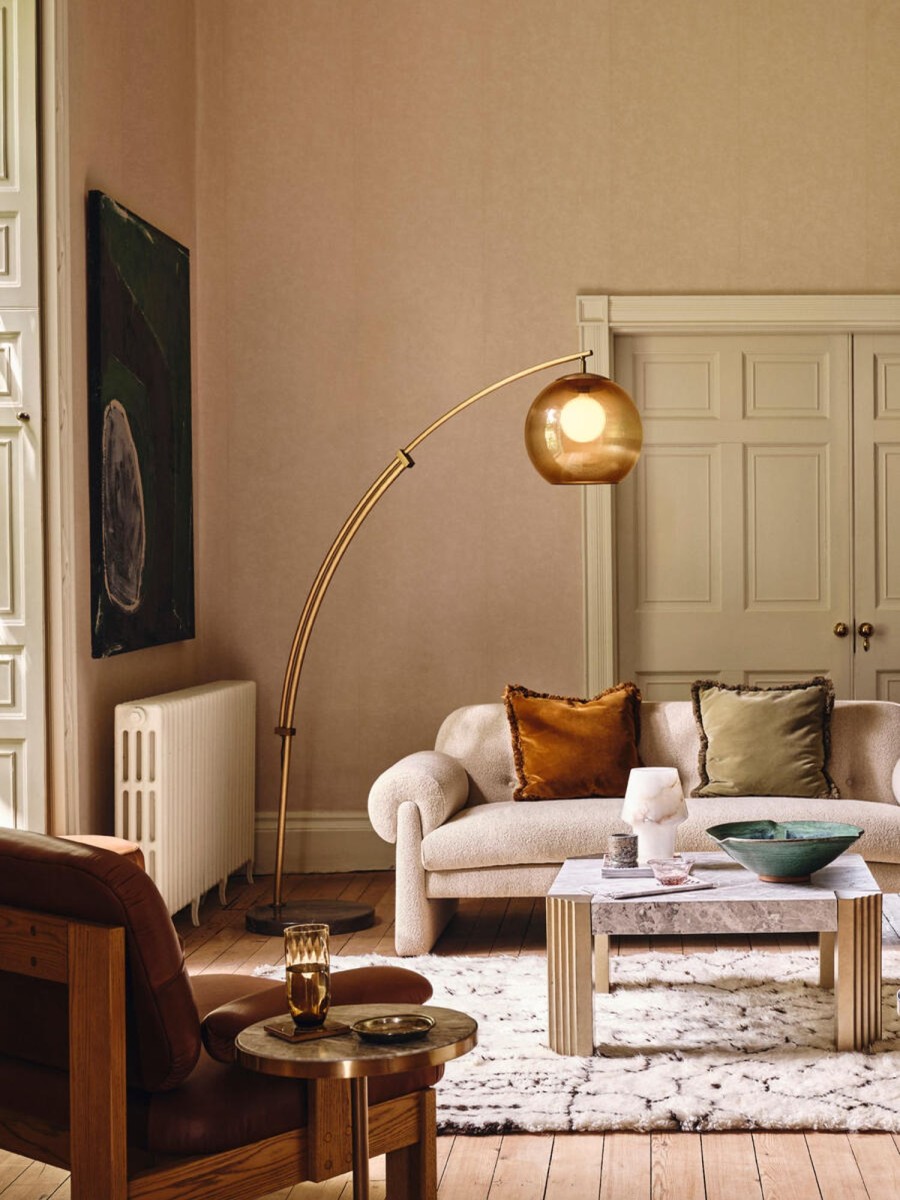 Lighting Soho Home | Joni Arc Floor Lamp