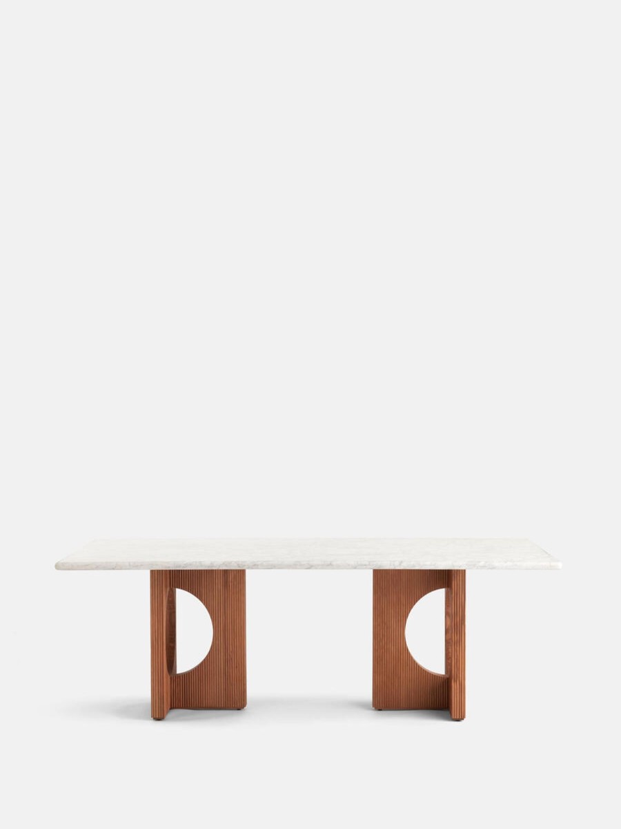 Furniture Soho Home | Elliot Dining Table, Carrara Marble