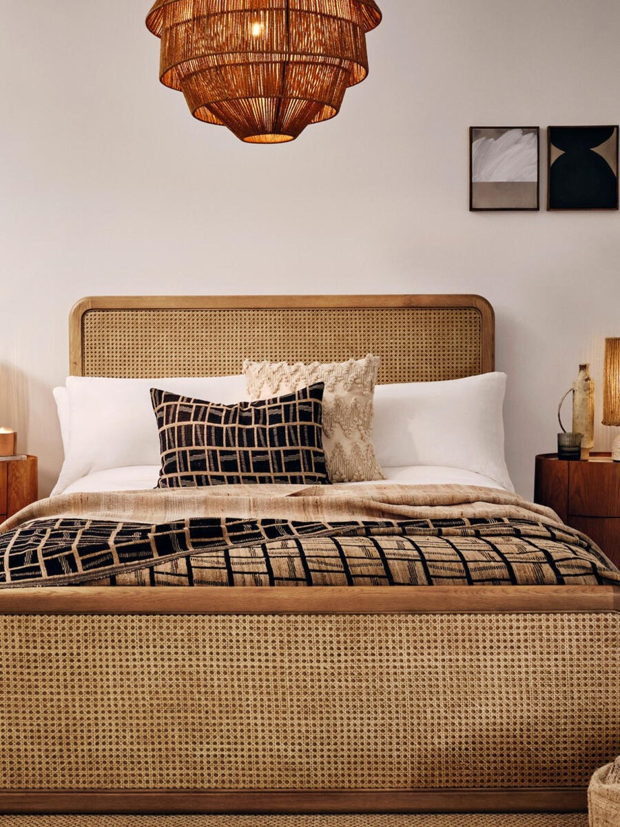 Furniture Soho Home | Oscar Cane & Oak Bed