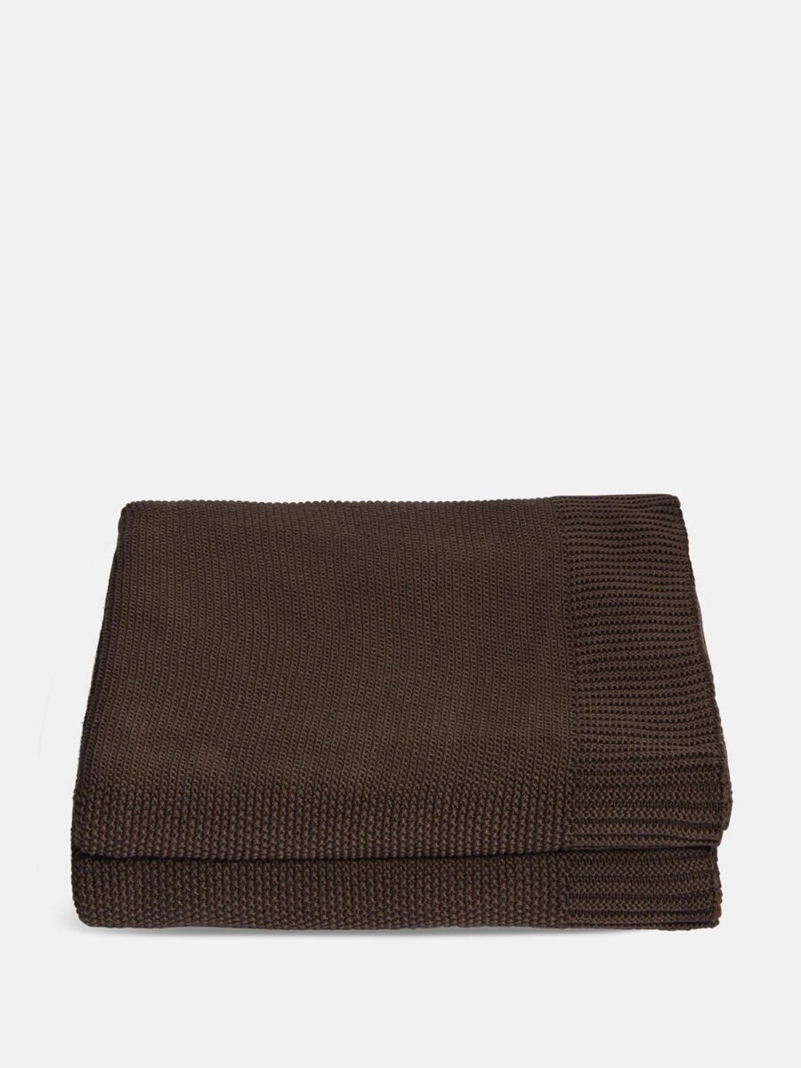 Textiles Soho Home | Nassau Throw Brown