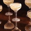 Dining Soho Home | Huxley Cut Crystal Coupe Glass, Set Of Four