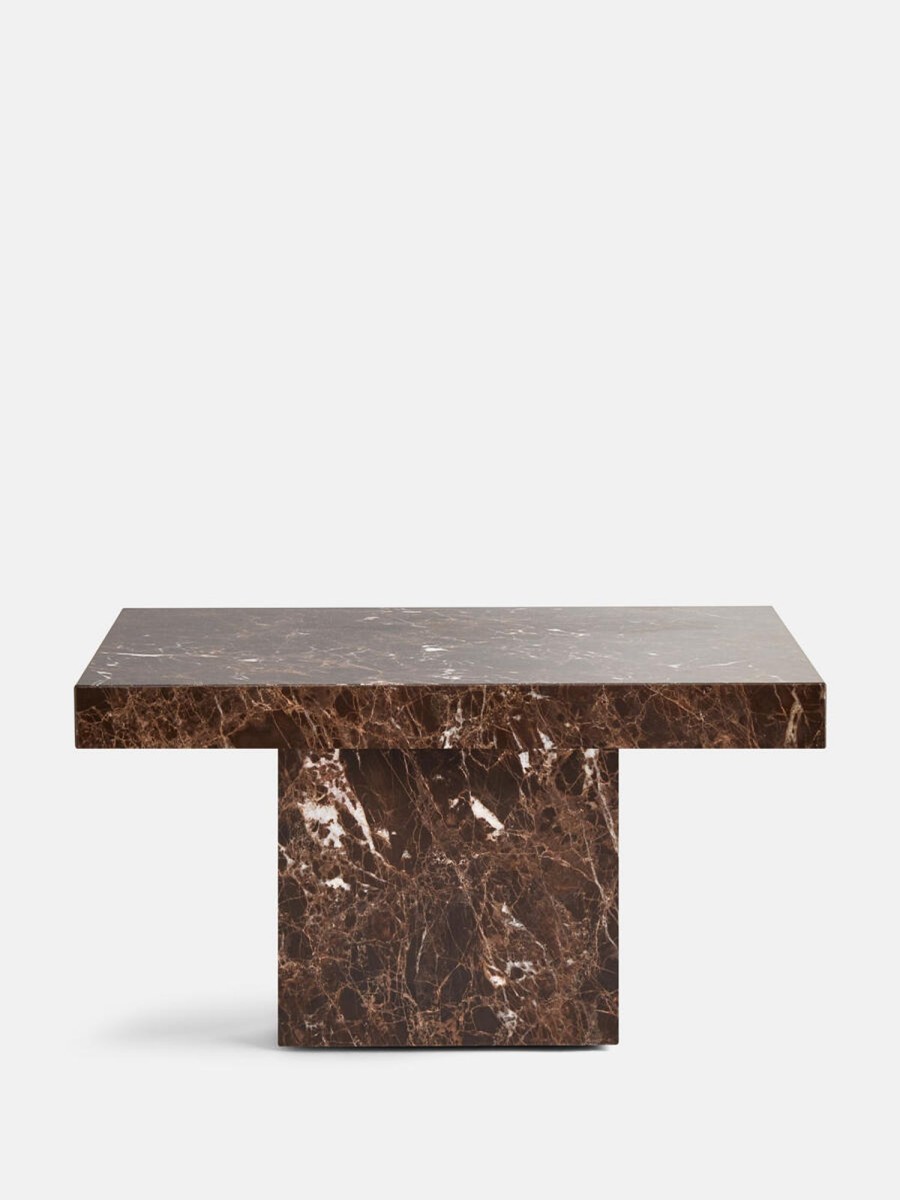 Furniture Soho Home | Phoenix Table, Dark Emperador Marble, Low