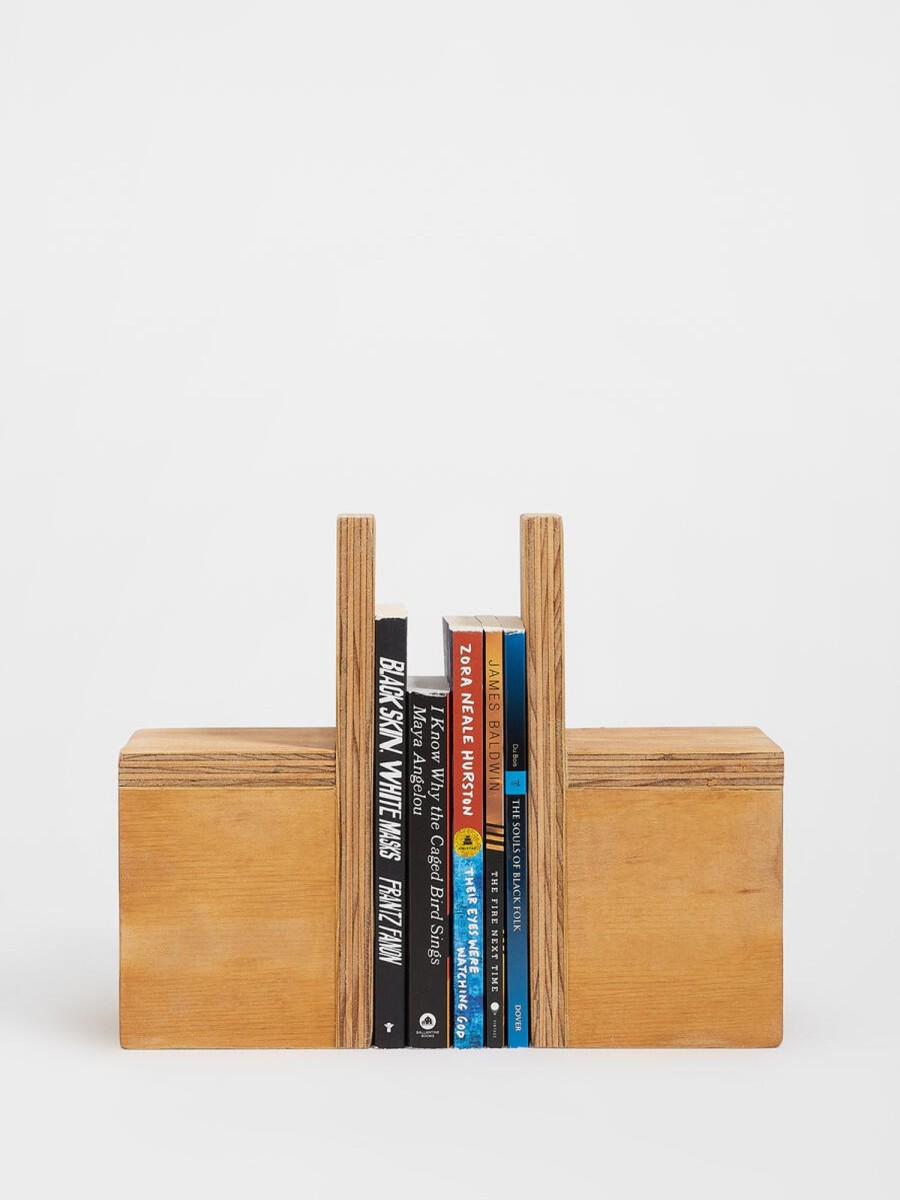 Decor Soho Home | Let'S Do Better "Truth Included" Bookends Natural