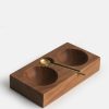 Dining Soho Home | Culross Teak Double Cellar With Gold Spoon