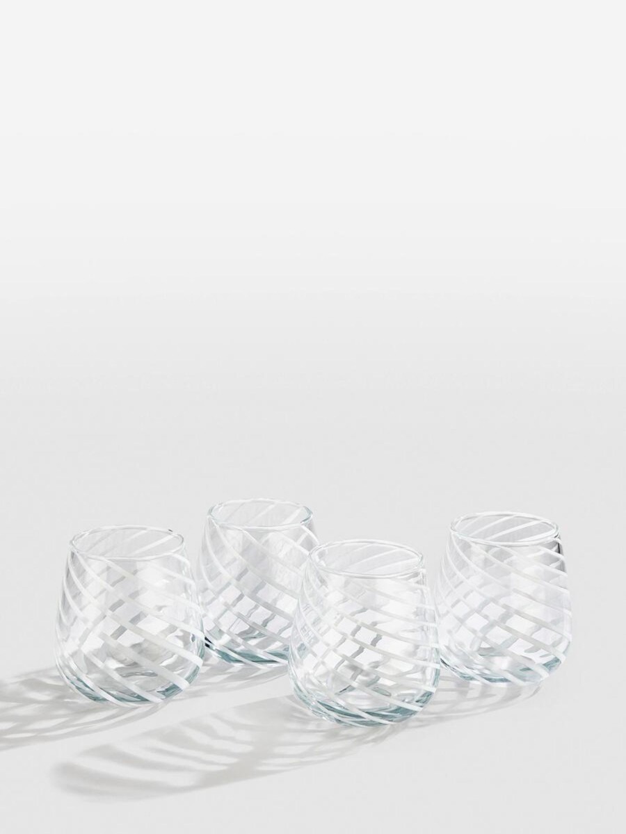 Dining Soho Home | Coletta Lowball White, Set Of Four