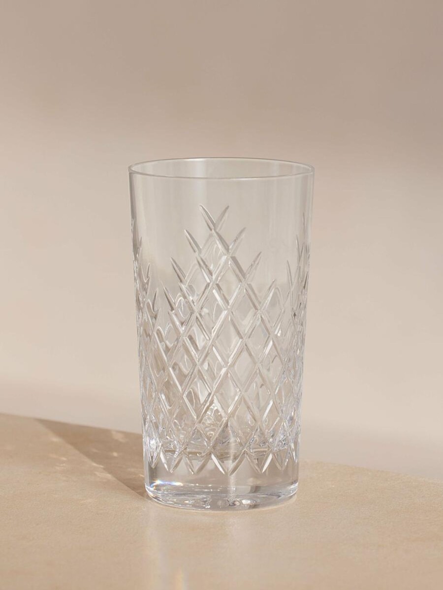 Dining Soho Home | Barwell Cut Crystal Highball Glass, Set Of Four