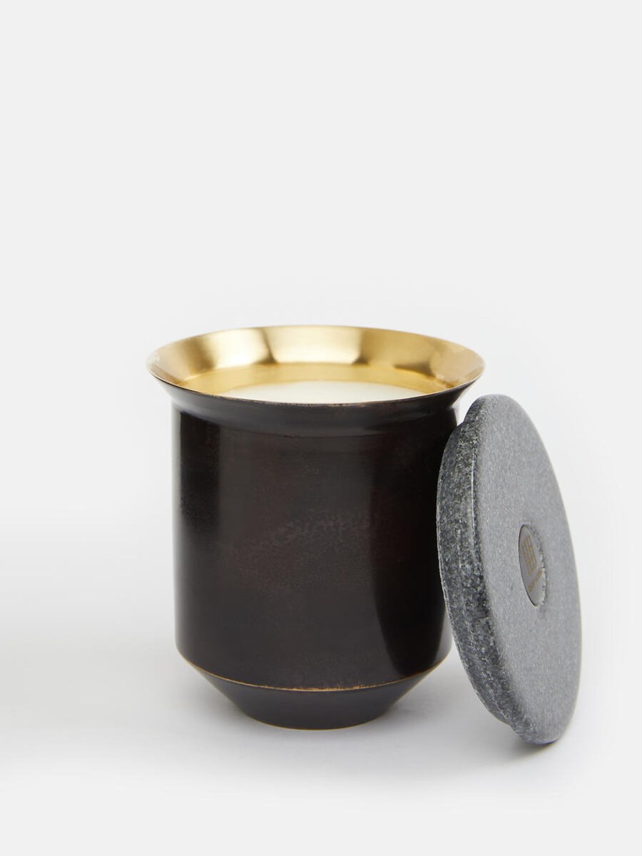 Home Fragrance Soho Home | Turin Tonka And Florum Candle Patina Brass, 380G