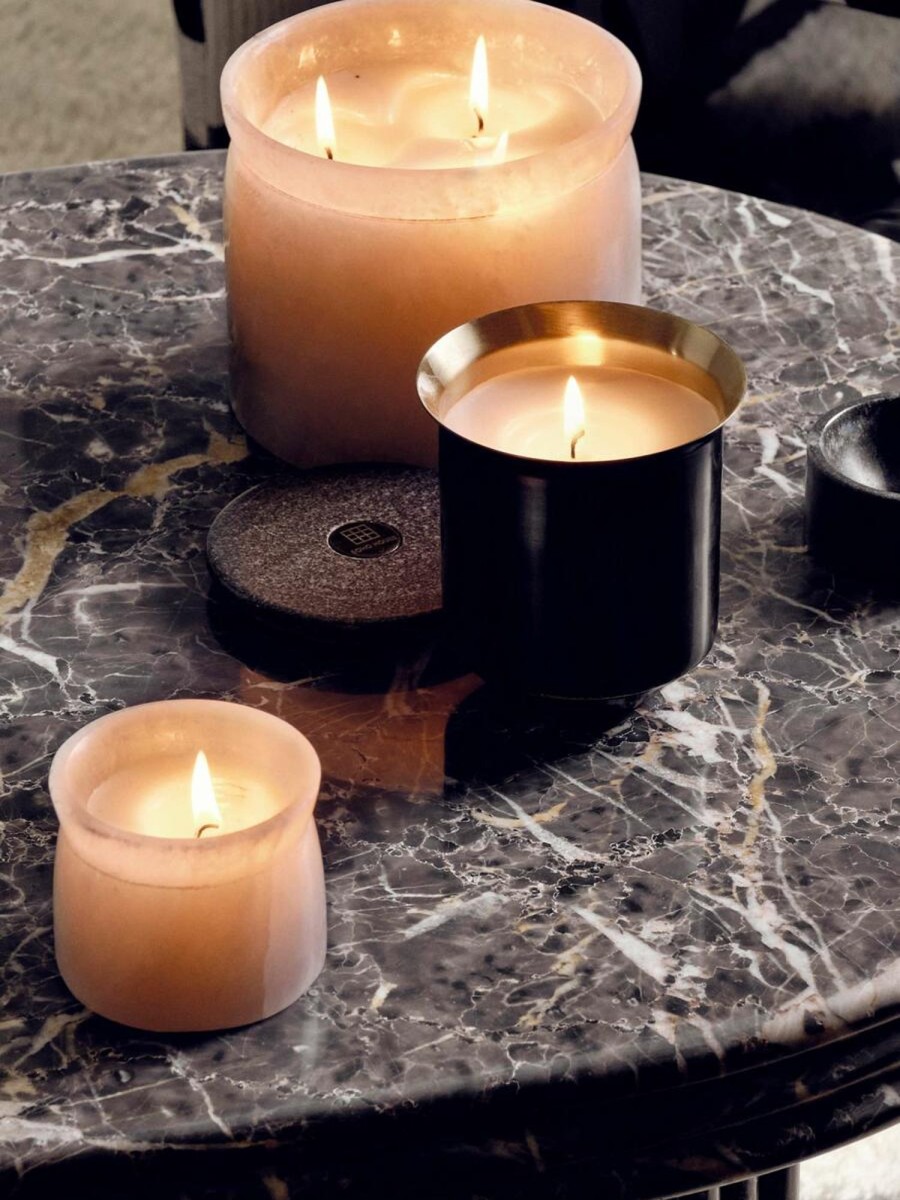 Home Fragrance Soho Home | Turin Tonka And Florum Candle Patina Brass, 380G