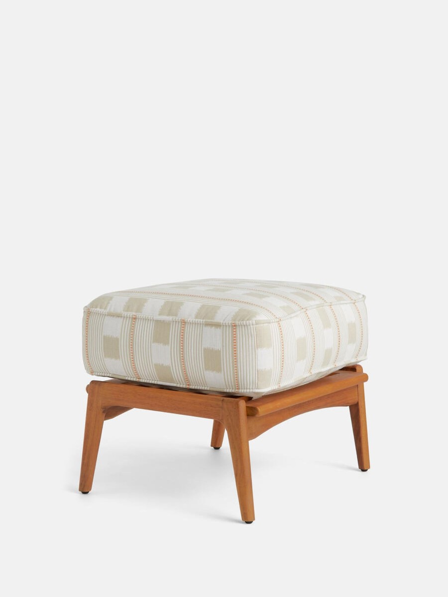 Furniture Soho Home | Eleonora Outdoor Footstool, Lost & Found, Latte