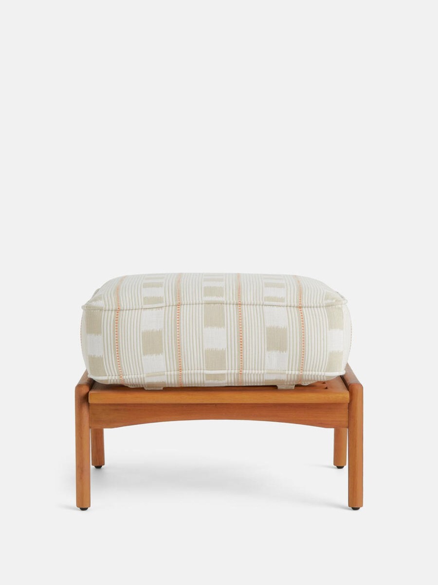 Furniture Soho Home | Eleonora Outdoor Footstool, Lost & Found, Latte