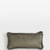 Textiles Soho Home | Charis Oblong Cushion Charcoal