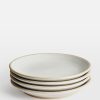 Dining Soho Home | Morley Side Plate, White, Set Of Four