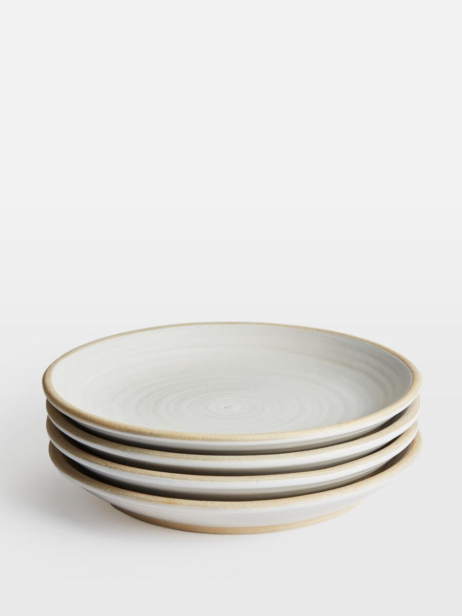 Dining Soho Home | Morley Side Plate, White, Set Of Four