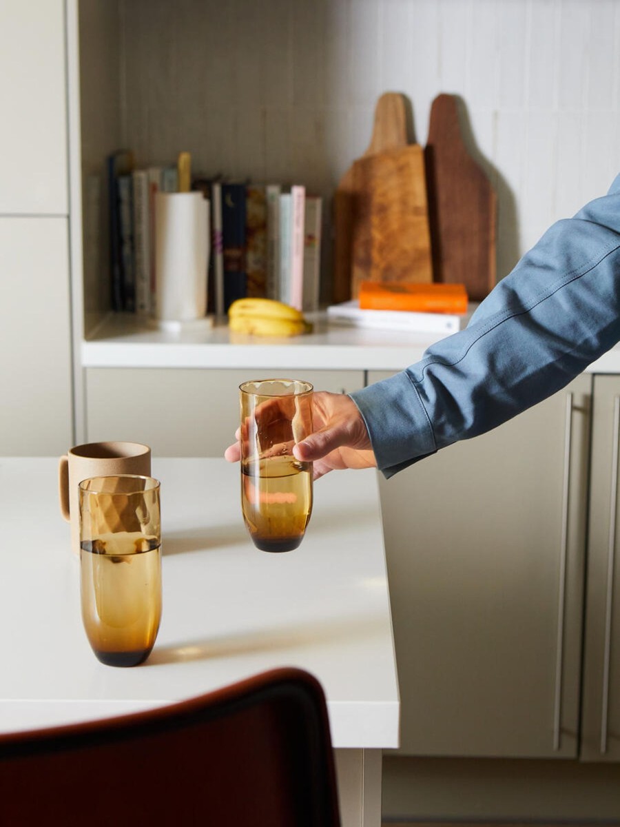 Dining Soho Home | Rosendale Highball, Set Of Four Amber