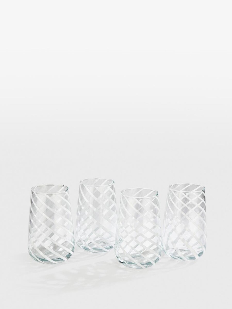 Dining Soho Home | Coletta Highball White, Set Of Four