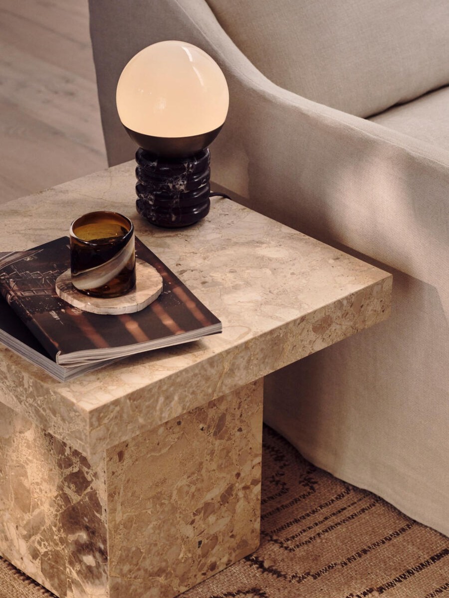 Furniture Soho Home | Phoenix Table, Kunis Brescia Marble, Tall