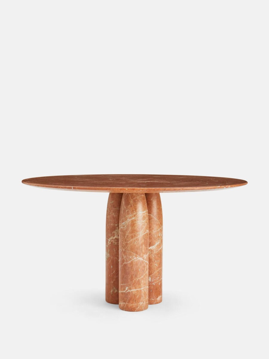 Furniture Soho Home | Mirra Dining Table, Rosso Alicante Marble