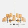 Lighting Soho Home | Isobella Chandelier, Blackened Brass, Large