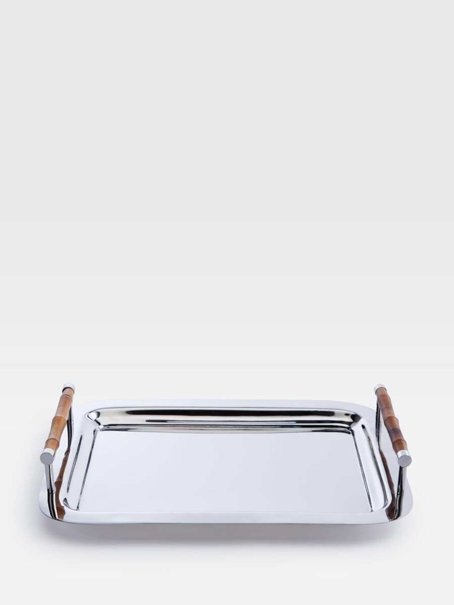 Dining Soho Home | Janson Tray With Bamboo Handles