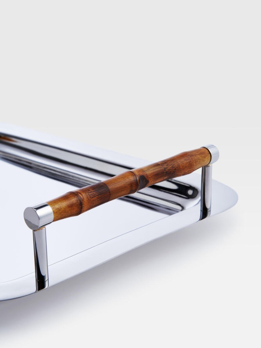 Dining Soho Home | Janson Tray With Bamboo Handles