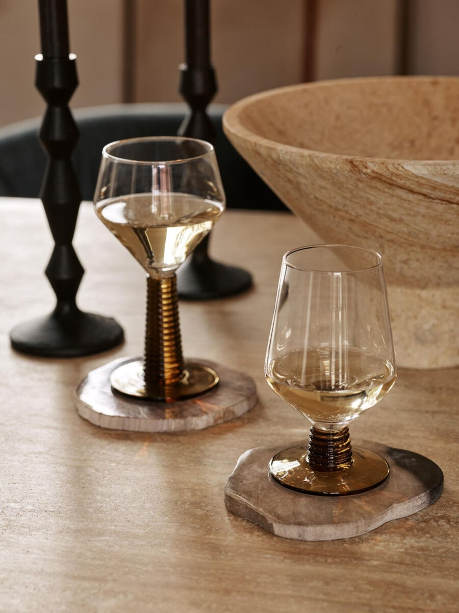 Dining Soho Home | Bennett Wine Glass, Sepia, Set Of Four