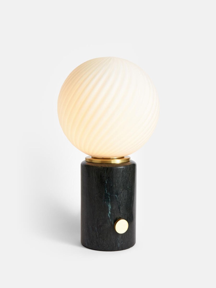 Lighting Soho Home | Swirl Table Lamp Green