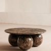 Furniture Soho Home | Oxley Coffee Table, Dark Emperador Marble