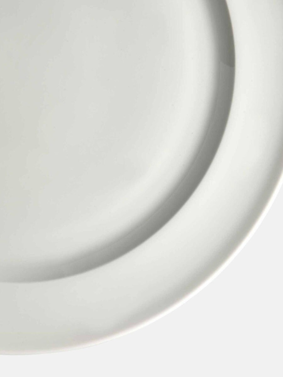 Dining Soho Home | House Serving Plate, Bone China, White