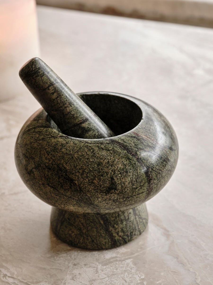 Dining Soho Home | Amelie Pestle & Mortar, Green Marble