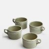 Dining Soho Home | Hillcrest Mug, Set Of Four Green