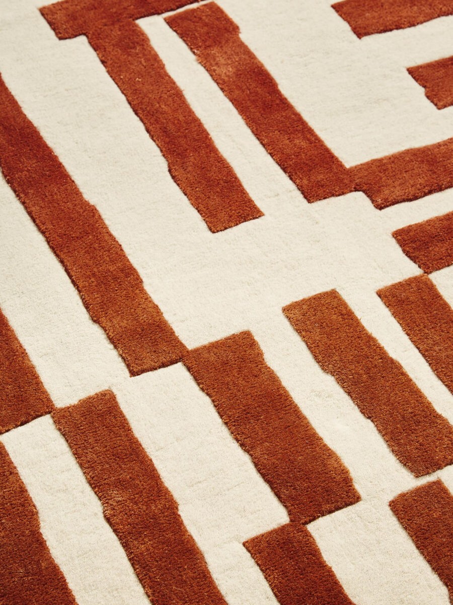 Textiles Soho Home | Jarrett Rug, Rust