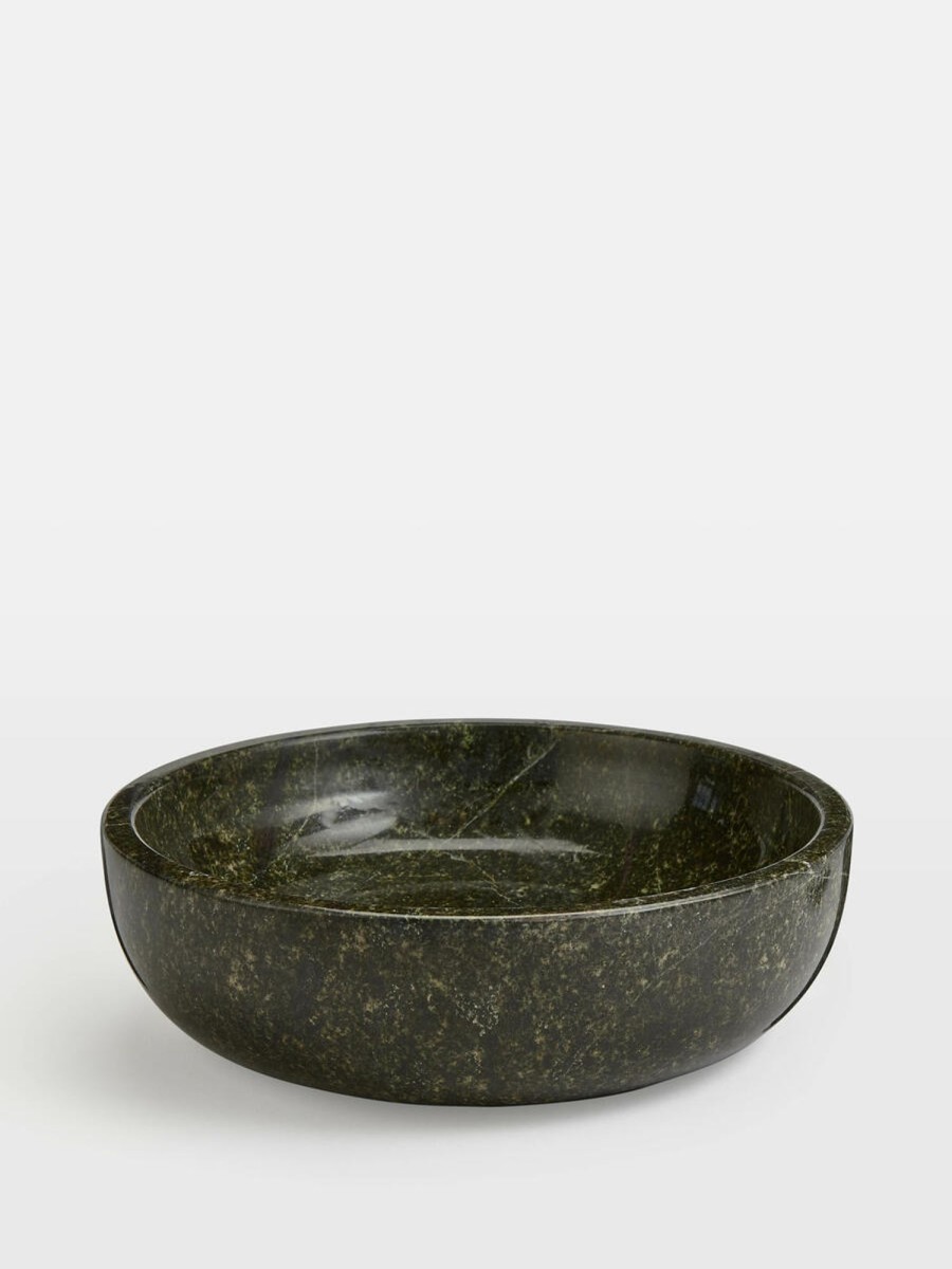 Dining Soho Home | Mowbray Marble Serving Bowl, Green