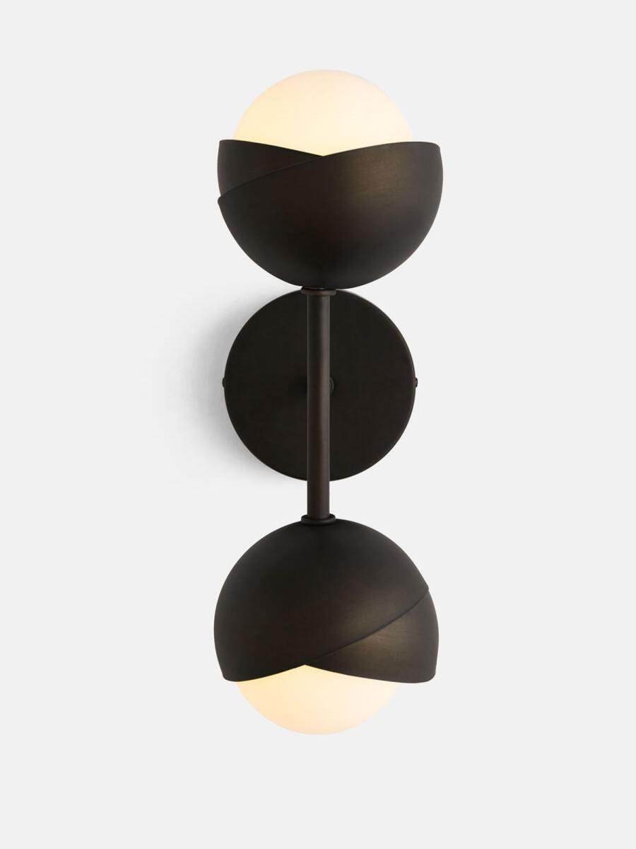 Lighting Soho Home | Seed Wall Sconce, Blackened Brass