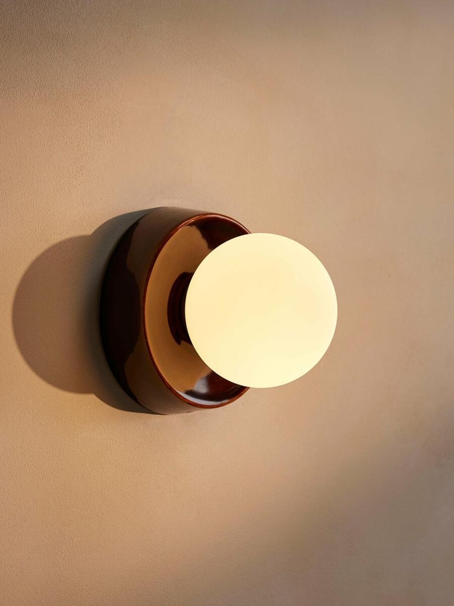 Lighting Soho Home | Sophia Wall Light, Brown