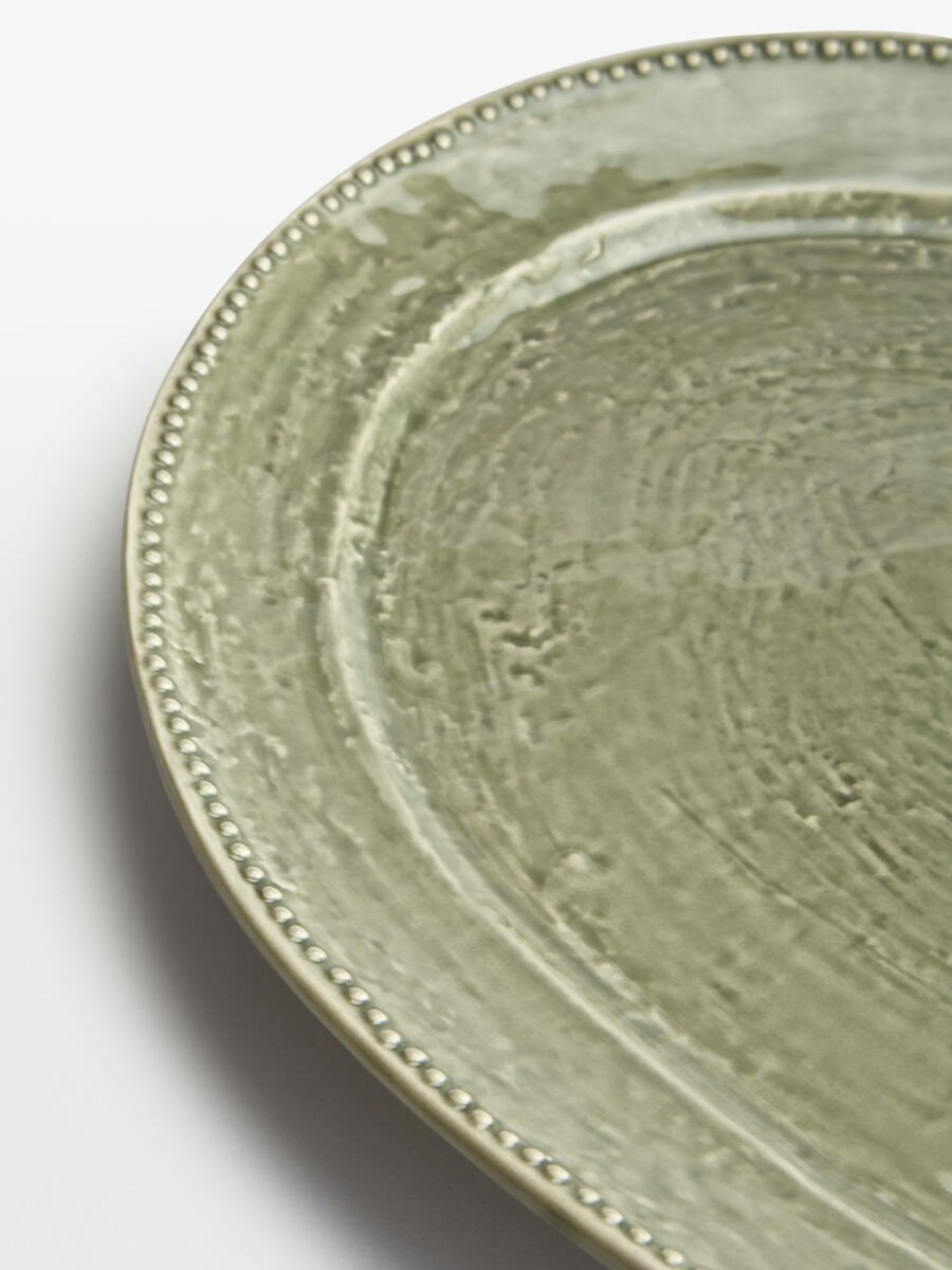 Dining Soho Home | Hillcrest Oval Serving Platter Green