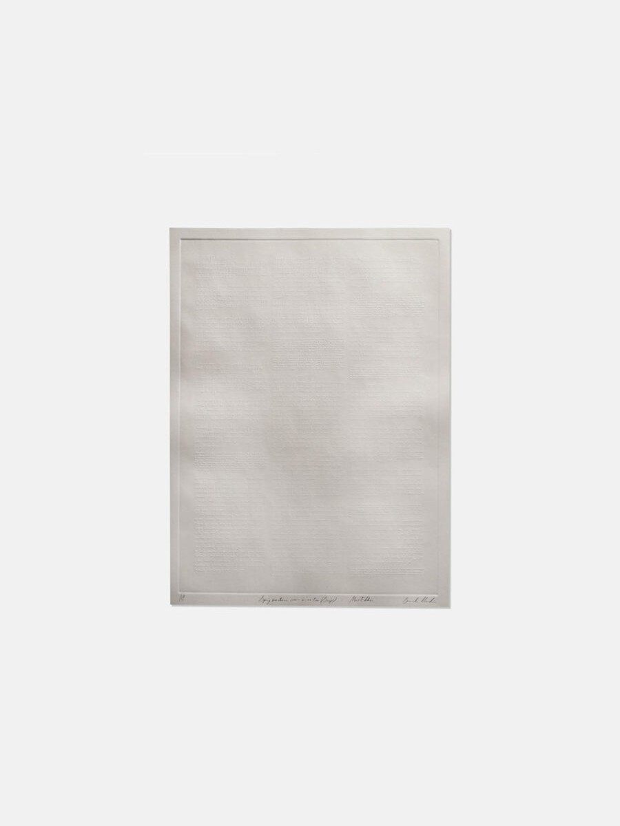 Decor Soho Home | Spring Sometime Rises In Me Too (Script), Mist Edition By Sarah Hardie