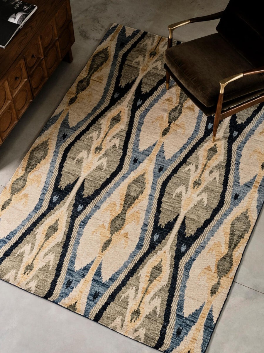 Textiles Soho Home | Alderton Rug, Blue