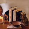 Decor Soho Home | Balfern Petrified Wood Bookends