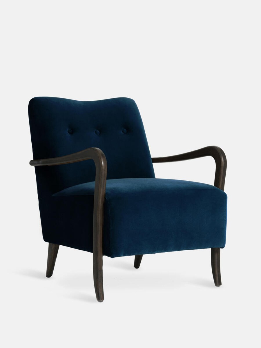 Furniture Soho Home | Holland Armchair Indigo