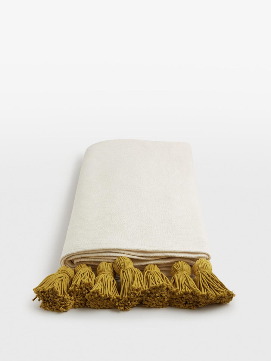 Textiles Soho Home | Penelope Bedspread, Mustard