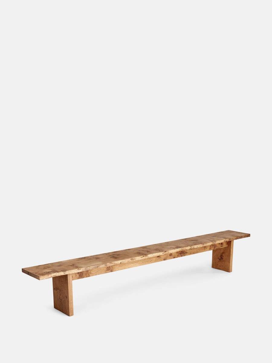 Furniture Soho Home | Calne Bench Aged Oak