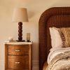 Furniture Soho Home | Valerie Bedside Table, Arabescato Corchia