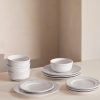 Dining Soho Home | Hillcrest White 12 Piece Dinnerware Set