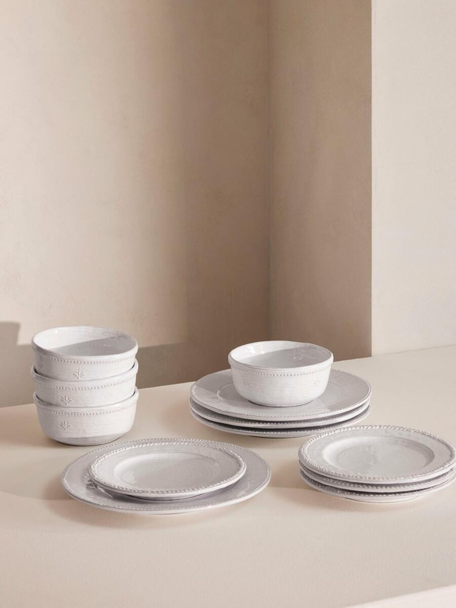 Dining Soho Home | Hillcrest White 12 Piece Dinnerware Set