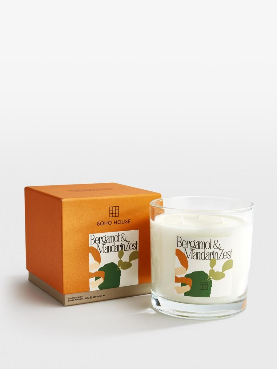 Home Fragrance Soho Home | Limited Edition Bassett Bergamot & Mandarin Zest Candle, 650G