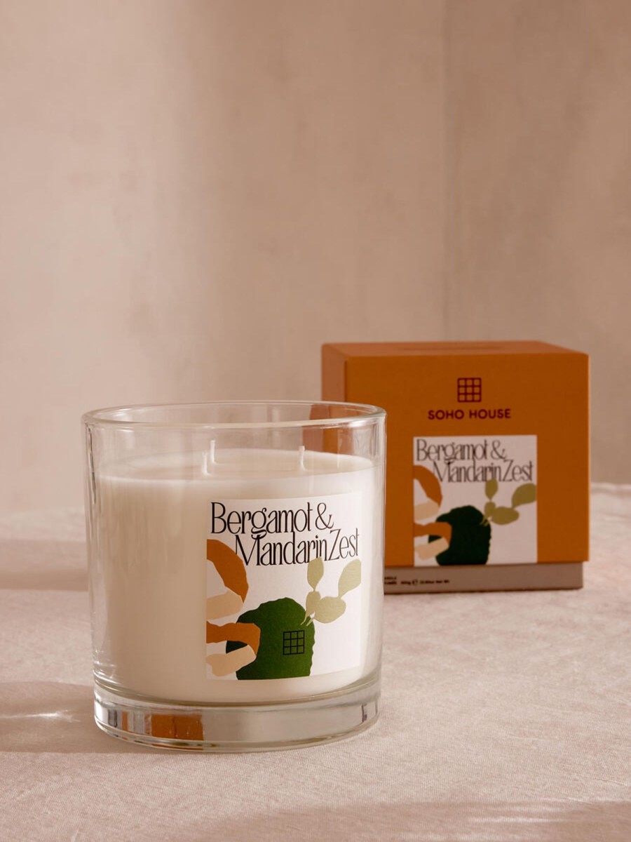 Home Fragrance Soho Home | Limited Edition Bassett Bergamot & Mandarin Zest Candle, 650G