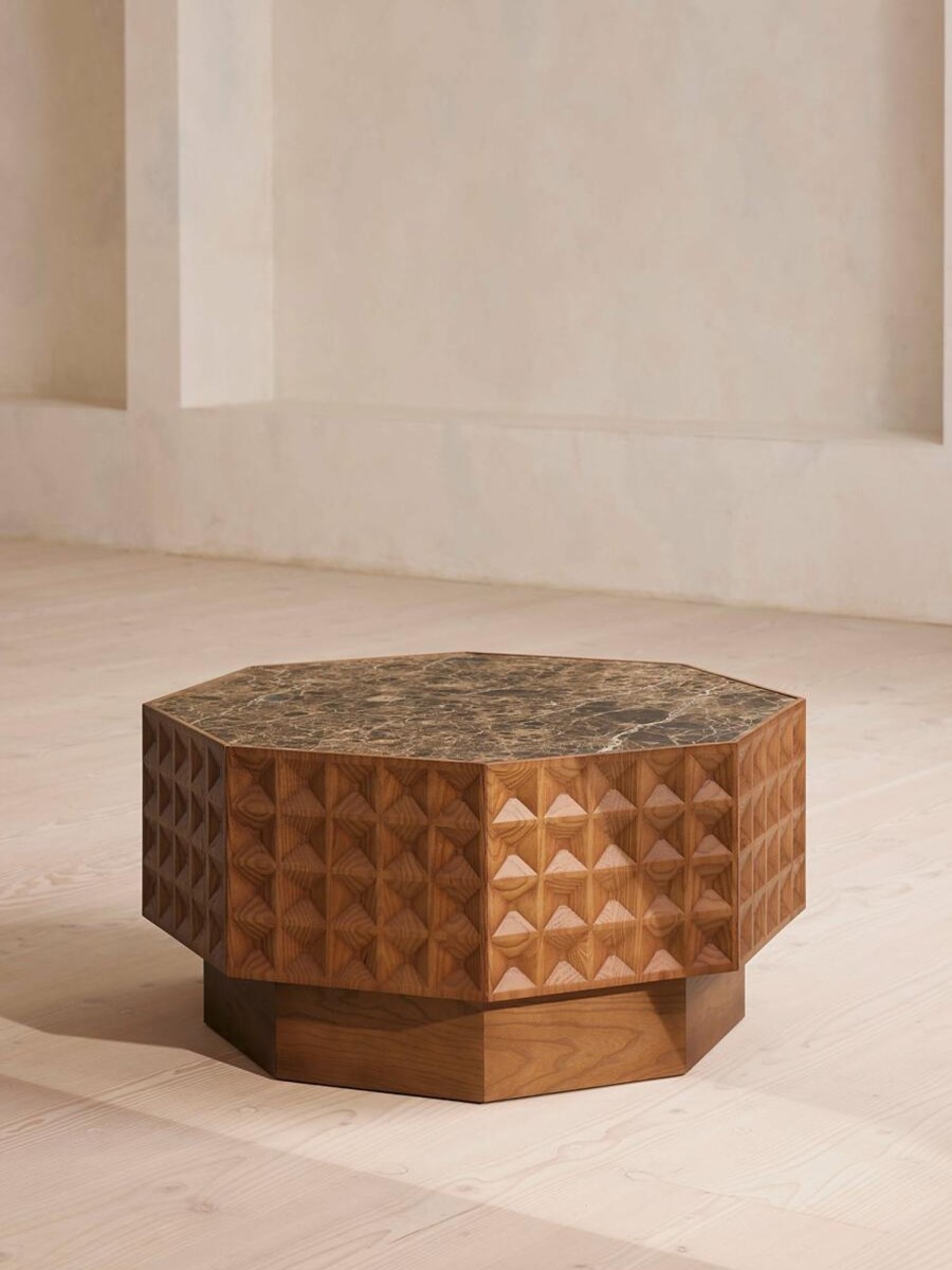 Furniture Soho Home | Dante Coffee Table, Dark Emperador Marble