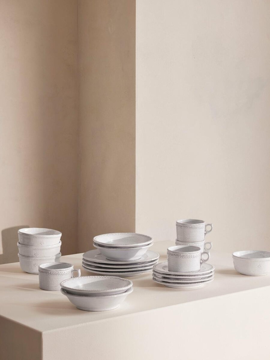 Dining Soho Home | Hillcrest White 20 Piece Dinnerware Set