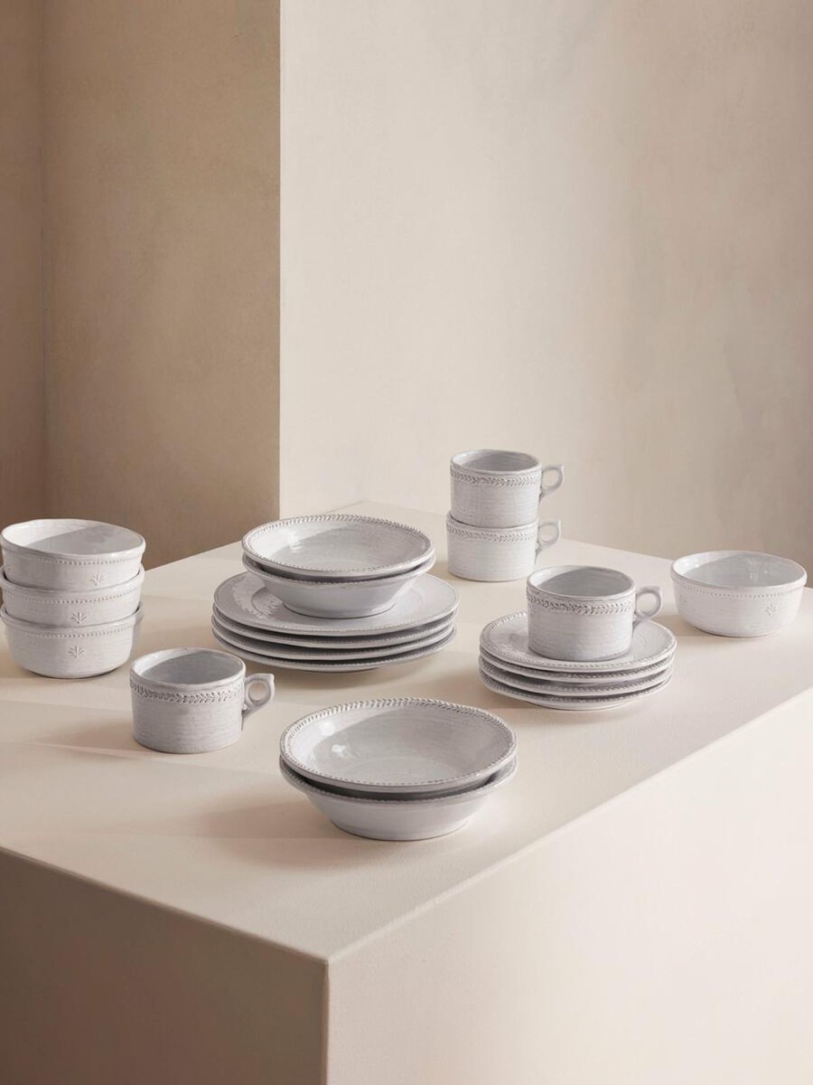 Dining Soho Home | Hillcrest White 20 Piece Dinnerware Set