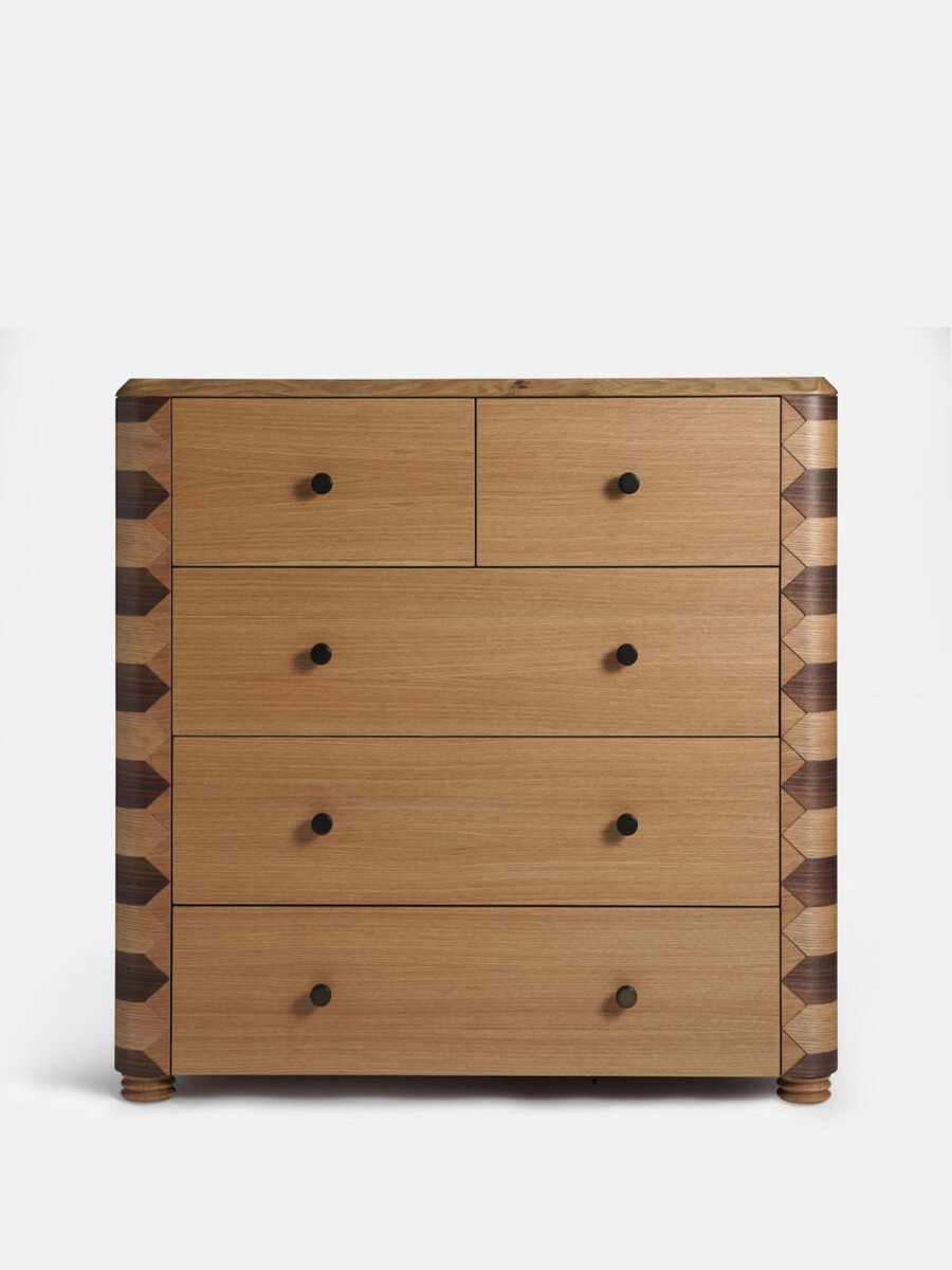 Furniture Soho Home | Anuel Five Drawer Dresser